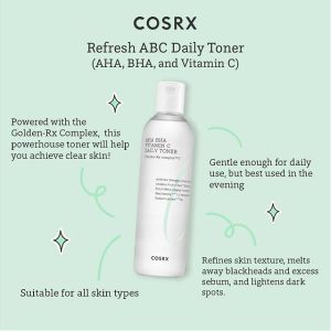 Nước hoa hồng COSRX - AHA BHA Vitamin C Nước hoa hồng COSRX - AHA BHA Vitamin C