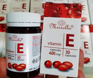 Viên uống vitamin E Mirrolla